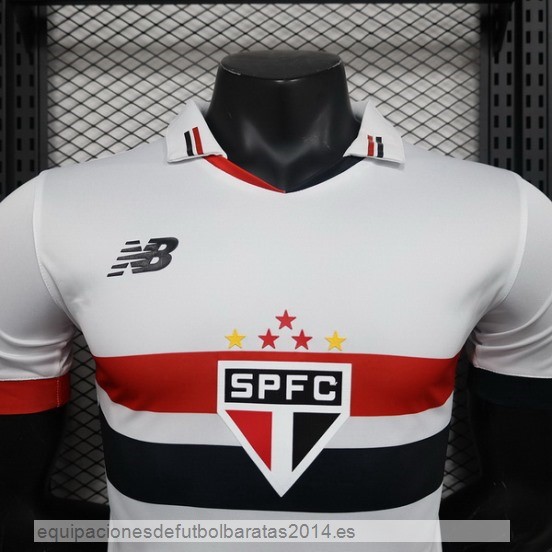 Nuevo 1ª Jugadores Camiseta São Paulo 24/25 Blanco Baratas